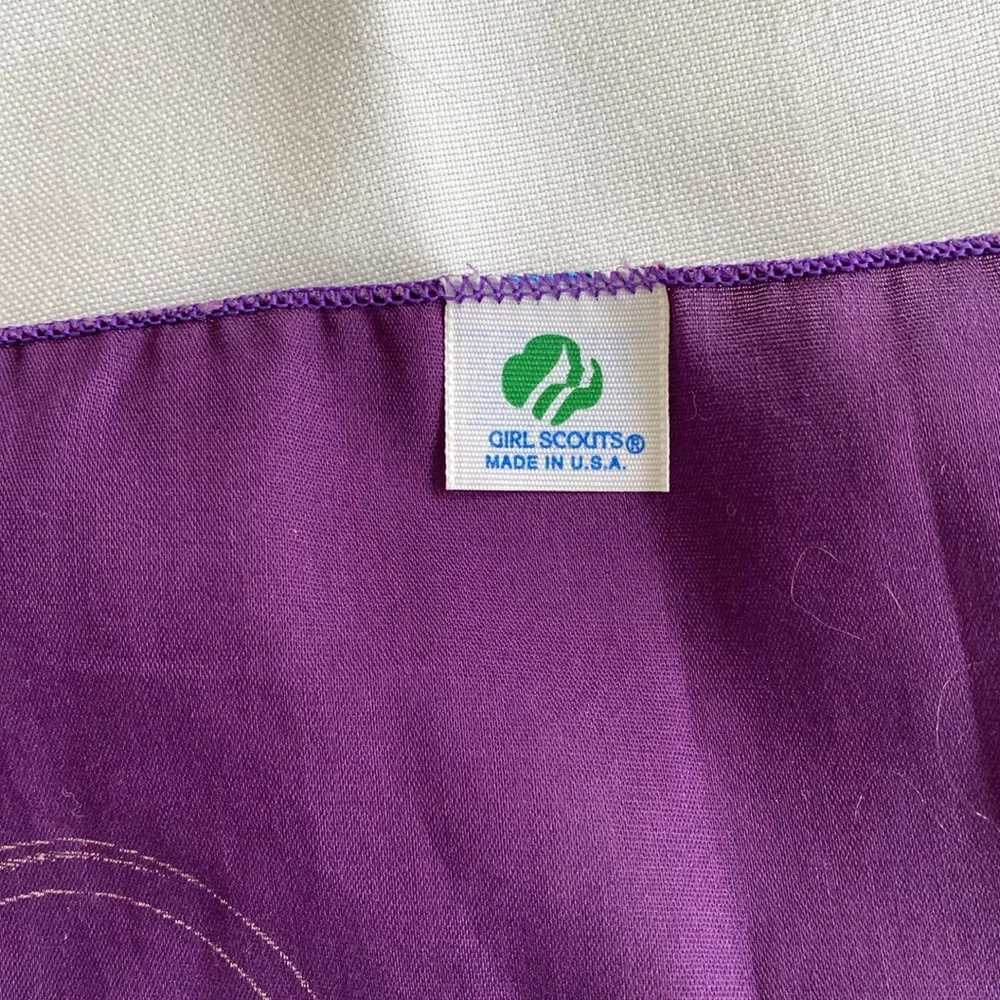 Girl Scouts Bandana Knot Neckerchief Ties Vintage NWT - Picture 4 of 5